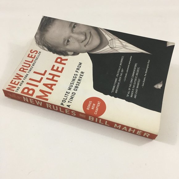 New Rules Polite Musings from a Timid Observer by Bill Maher 2006 Paperback Book - Picture 4 of 4